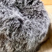 Maison Thuret - Pouf En Agneau Du Tibet