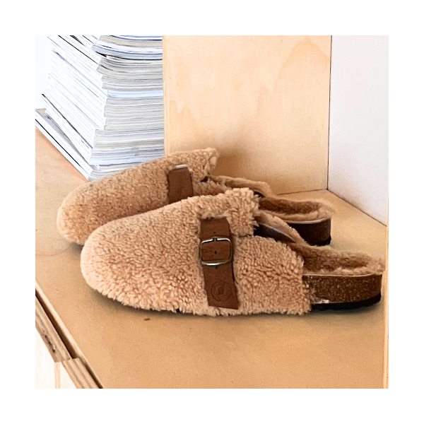Maison Thuret - Sabots En Peau De Mouton Curly