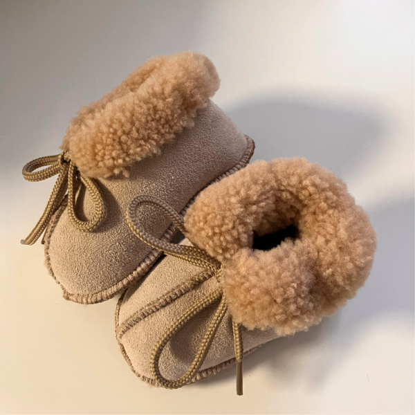 Maison Thuret - copy of Baby pantoffels van schapenvacht