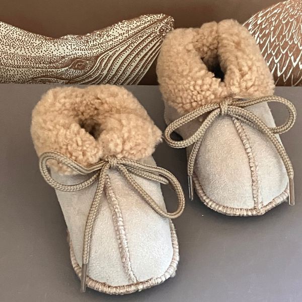 Maison Thuret - copy of Baby pantoffels van schapenvacht