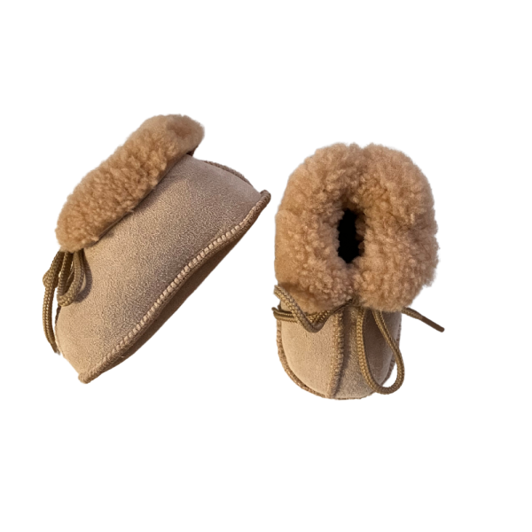 Maison Thuret - copy of Baby pantoffels van schapenvacht