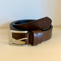 Ceinture En Cuir Marron