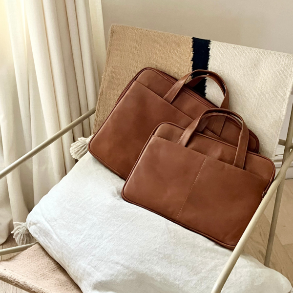 Maison Thuret - Cartable d'Ordinateur En Cuir ( 15 Pouces )