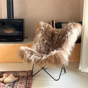 copy of Gray Tibetan Lamb Pouf