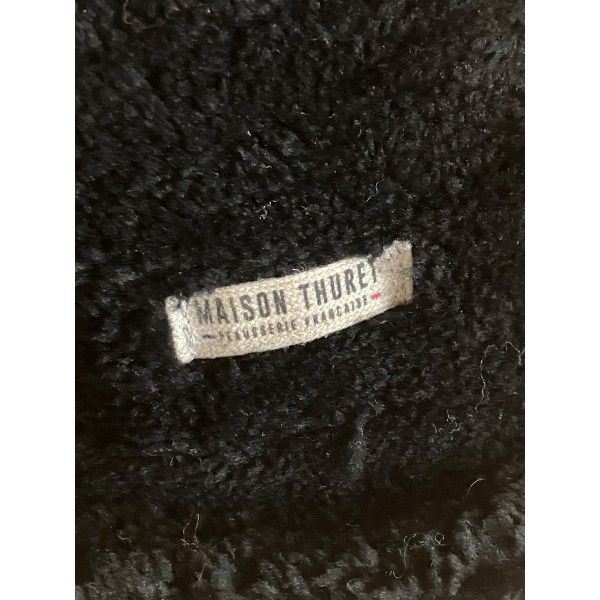 Maison Thuret - Bob Réversible En Peau De Mouton noir