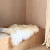 Maison Thuret - Peau De Mouton Islandais Blanc