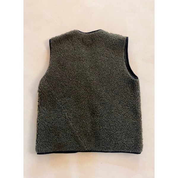 Maison Thuret - Mouwloos vest van 100% wol