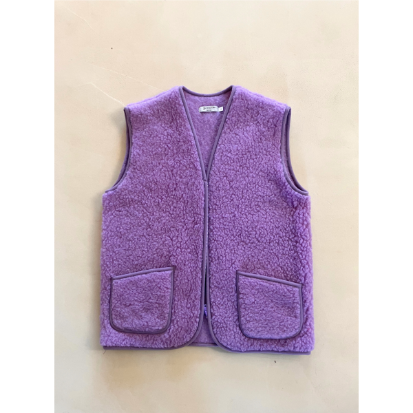Maison Thuret - Mouwloos vest van 100% wol