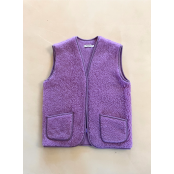 Maison Thuret - Mouwloos vest van 100% wol