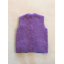 Mouwloos vest van 100% wol