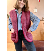 Maison Thuret - Mouwloos vest van 100% wol
