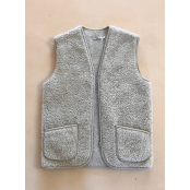 Maison Thuret - Mouwloos vest van 100% wol