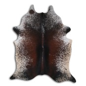 Peau De Vache Poivre Et Sel Marron
