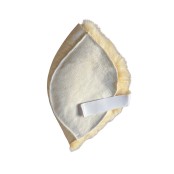 Genouillère Anti-Escarres en Peau de Mouton – Confort et Protection Naturels