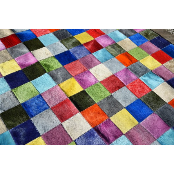 Maison Thuret - Tapis Patchwork Multicolore
