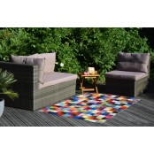 Maison Thuret - Tapis Patchwork Multicolore