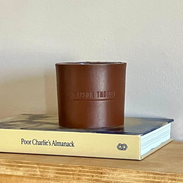 Maison Thuret - Bougie en cuir premium | Maison Thuret
