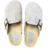 Sabots en cuir - Beige
