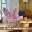 Housse - Fauteuil Butterfly AA en peau de mouton