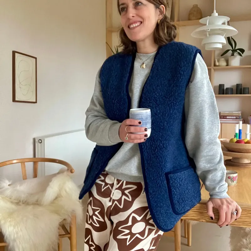 Gilet Sans Manche 100% Laine
