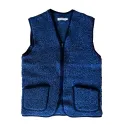 Mouwloos vest van 100% wol
