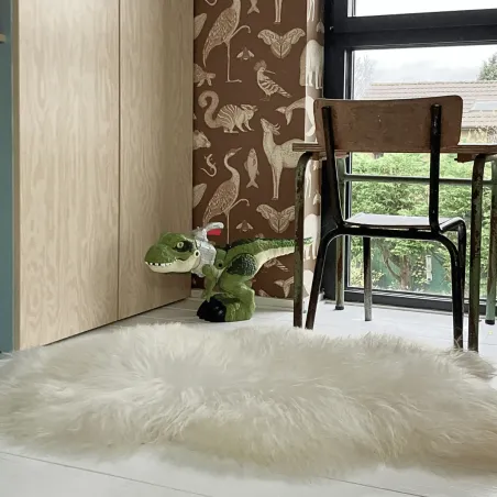 Peau de Mouton Islandais blanc