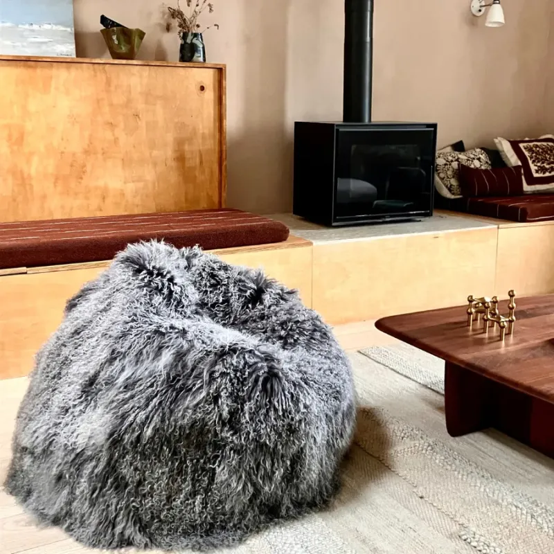 Grijze Tibetaanse lamspoef