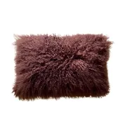 Coussin agneau du Tibet 30×50 – Maison Thuret – Luxe & douceur