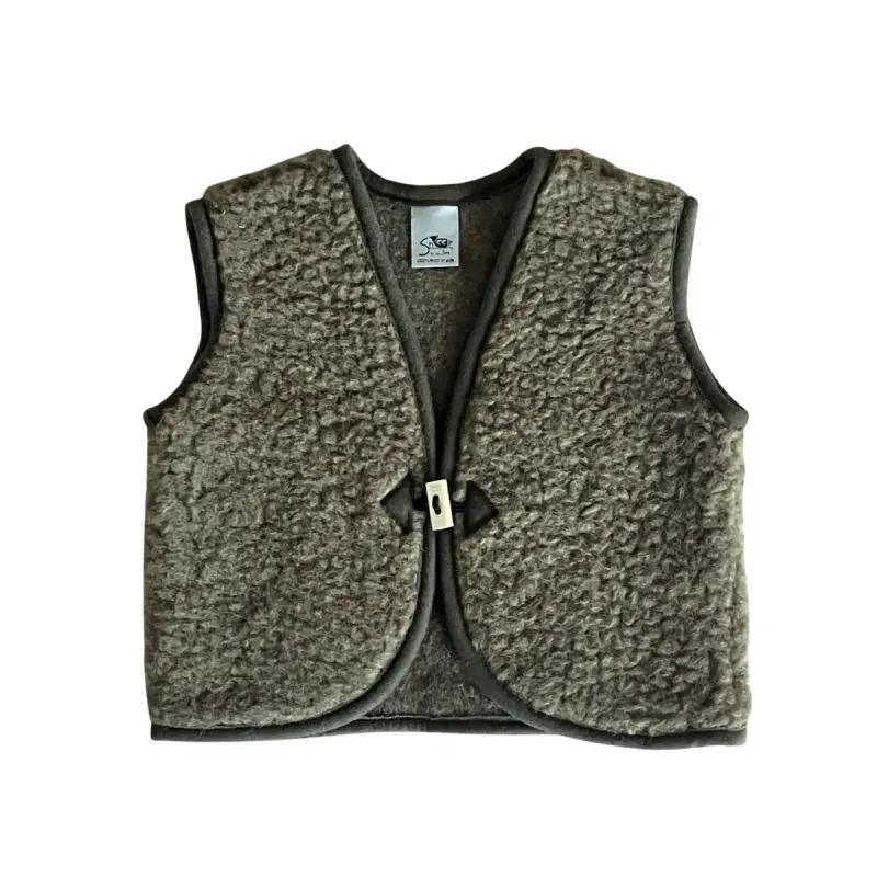 Gilet Sans Manche 100% Laine