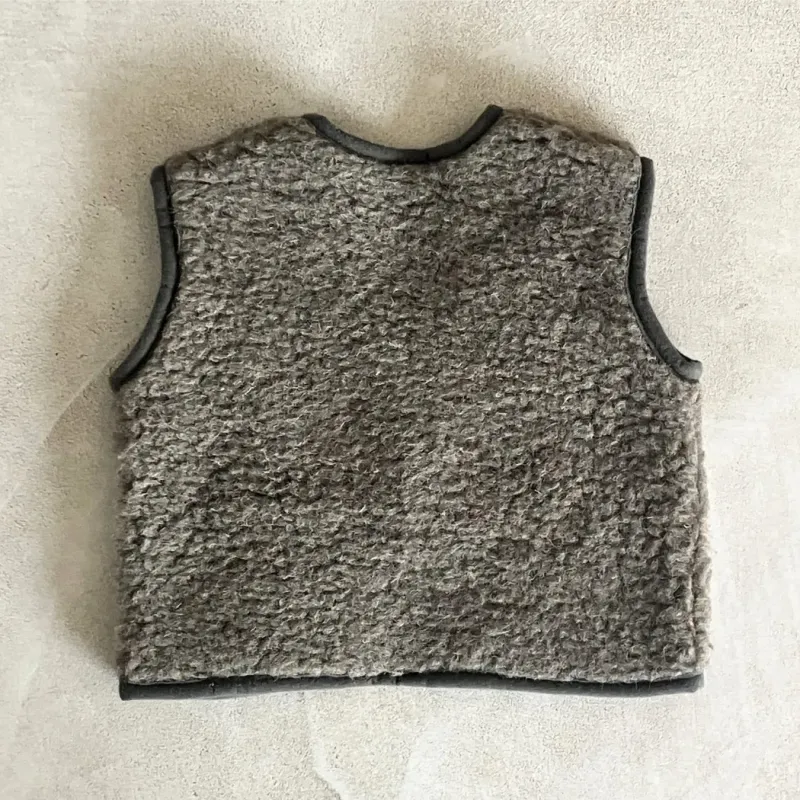 Gilet Sans Manche 100% Laine