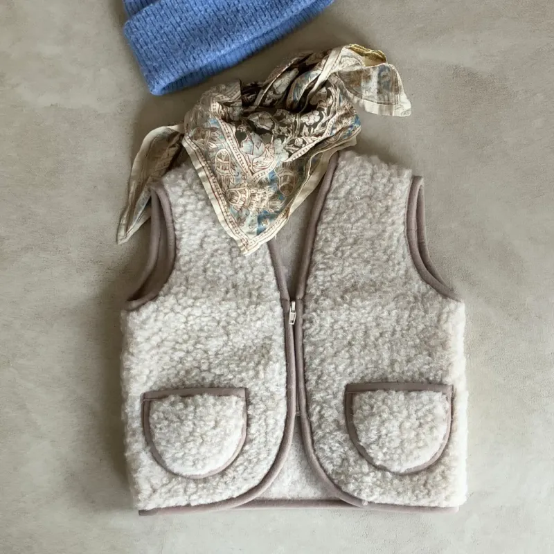 Gilet Sans Manche 100% Laine