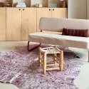 Peau de vache dévorée sur-mesure