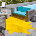 Peau de Vache Teintée Jaune citron
