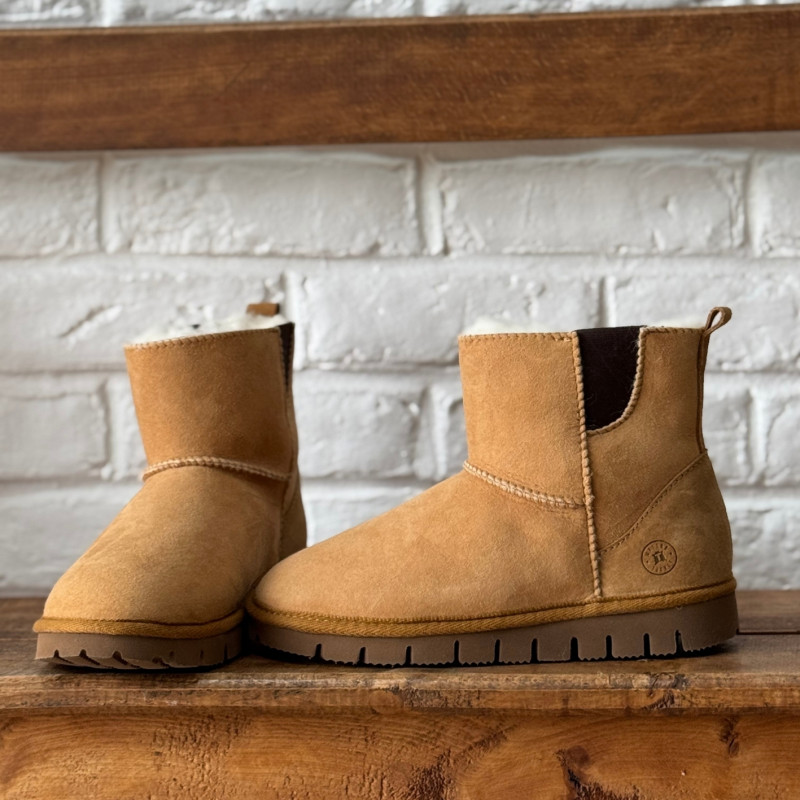 Bottines en peau de mouton 
