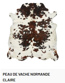peau de vache normande pour hall d'entrée