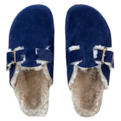 Sabot pantoufle en peau de mouton 